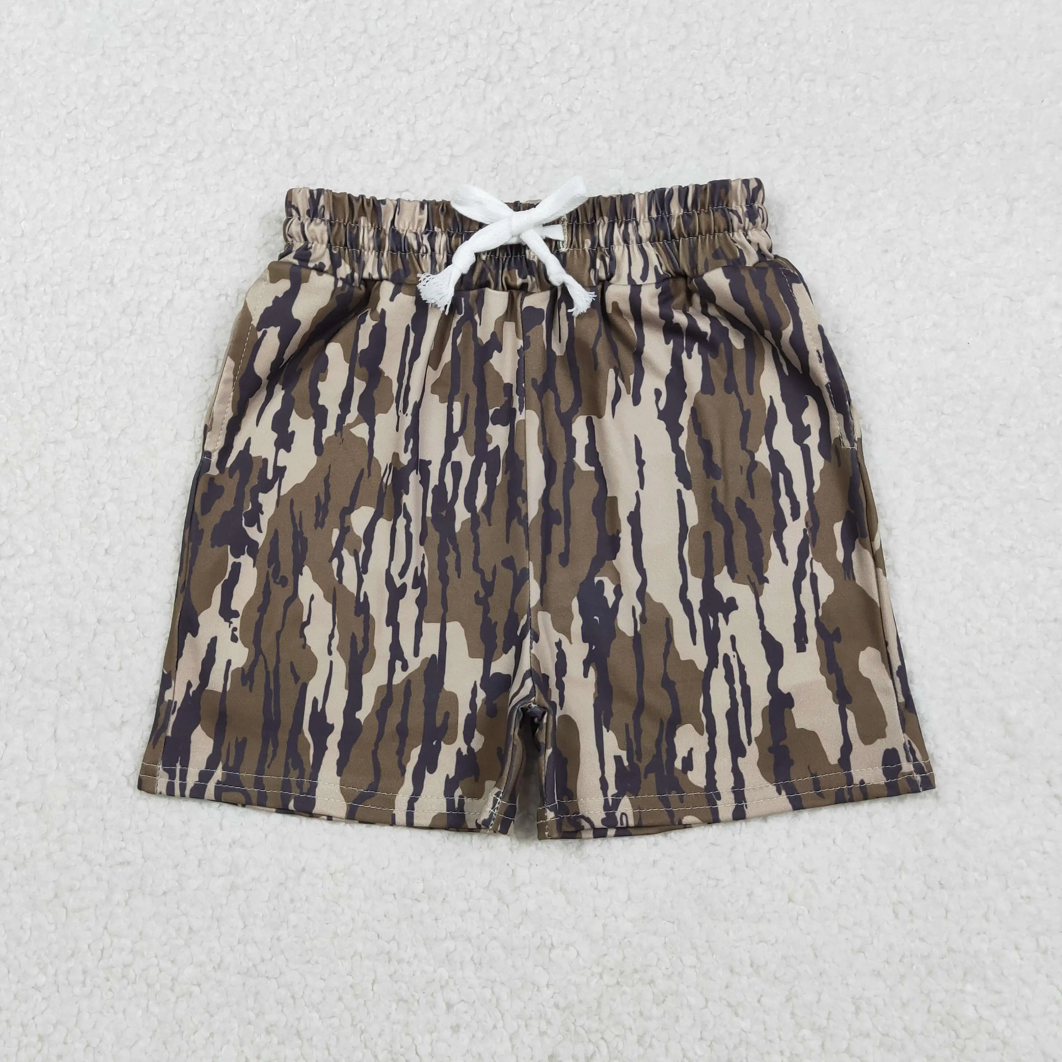 

X11.20 Summer hot-selling baby boy shorts wholesale boys' green camouflage shorts