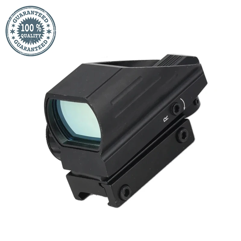 

Riflescope Wide View Scopes Hunting Reflex Sight Unlimited Eye Relief with 4 Reticles Red Dot Sight Holographic 20mm Rail SR103