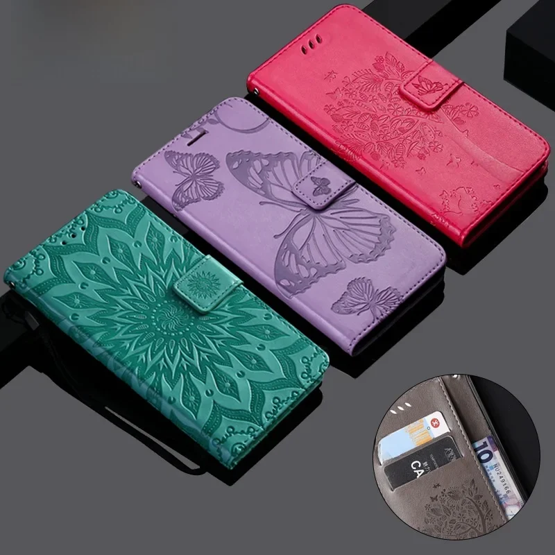 Etui portfelowe do OPPO A5 A9 2020 A53 A53S A33 A5S AX5S AX7 A3S A7 A12 A15 A15S A16 A54 A74 A94 A95 4G 5G Flip Leather Phone Cover — zdjęcie produktu 7