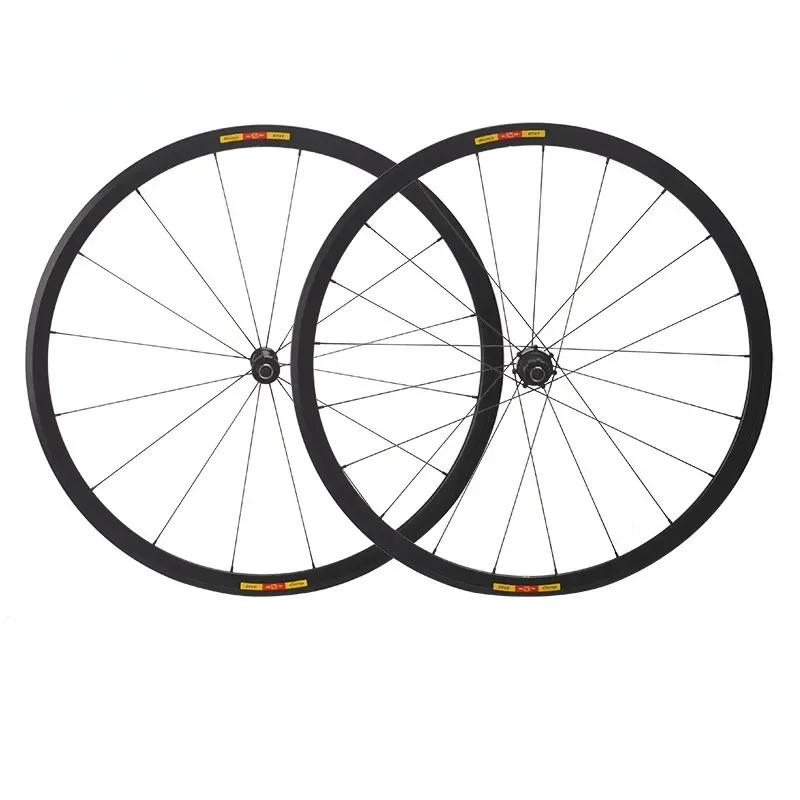 AliExpress RUJIXU 700C Ultra-lightweight Deep 30/40/50mm road wheelset V/C brake bearing hub wheels Bicycle wheel set road wheel