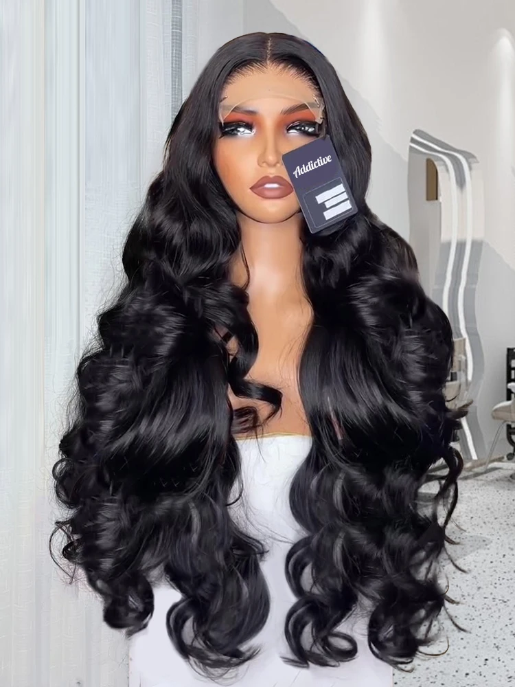 HD 220% 13x6 30 40 Inch Body Water Wave Lace Front Human Hair Wigs 13x4 Lace Frontal Wig 5x5 Glueless Closure Ready To Wear Wig