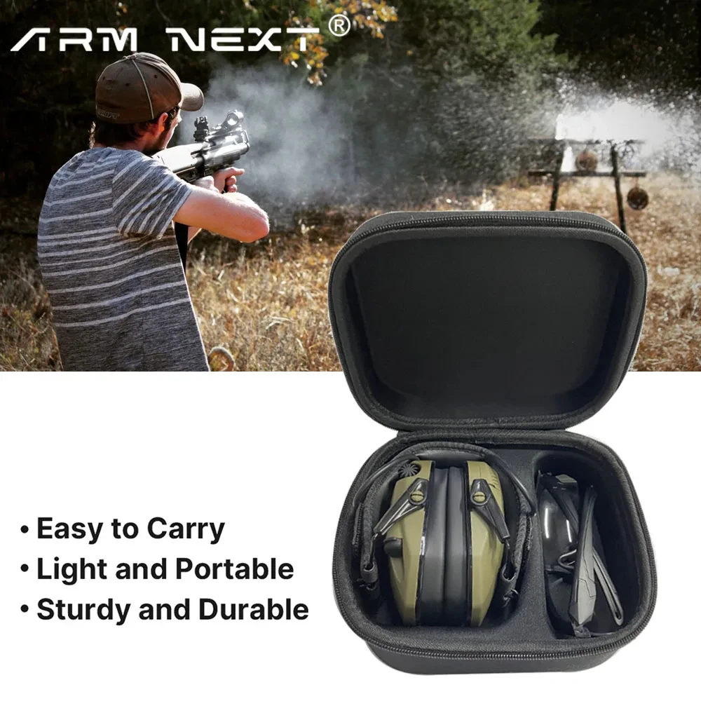 ARM NEXT Earmuffs Active Headphones for Shooting Electronic Hearing protection Ear protect Noise Reduction hunting headphone