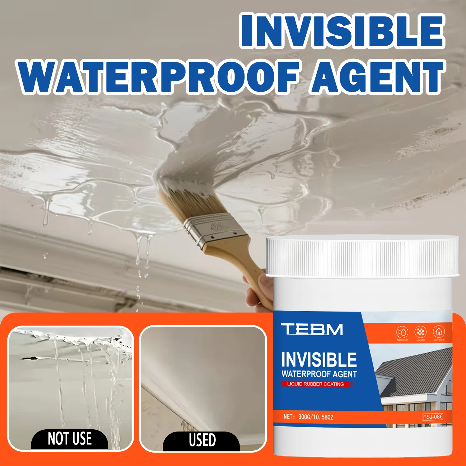 NEW 500ml Multi-functional Strong Waterproof Adhesive For Household Use For Filling Leaks In Floors Sinks Pipes Roofs And Walls