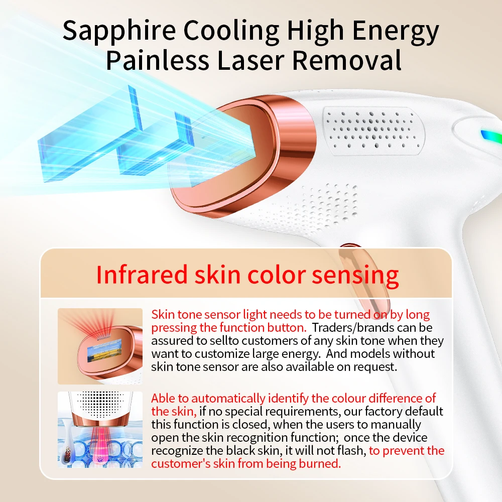 Hair Removal Permanent Laser H - огляд і ціна Industrial Laser Hair Removal Machine