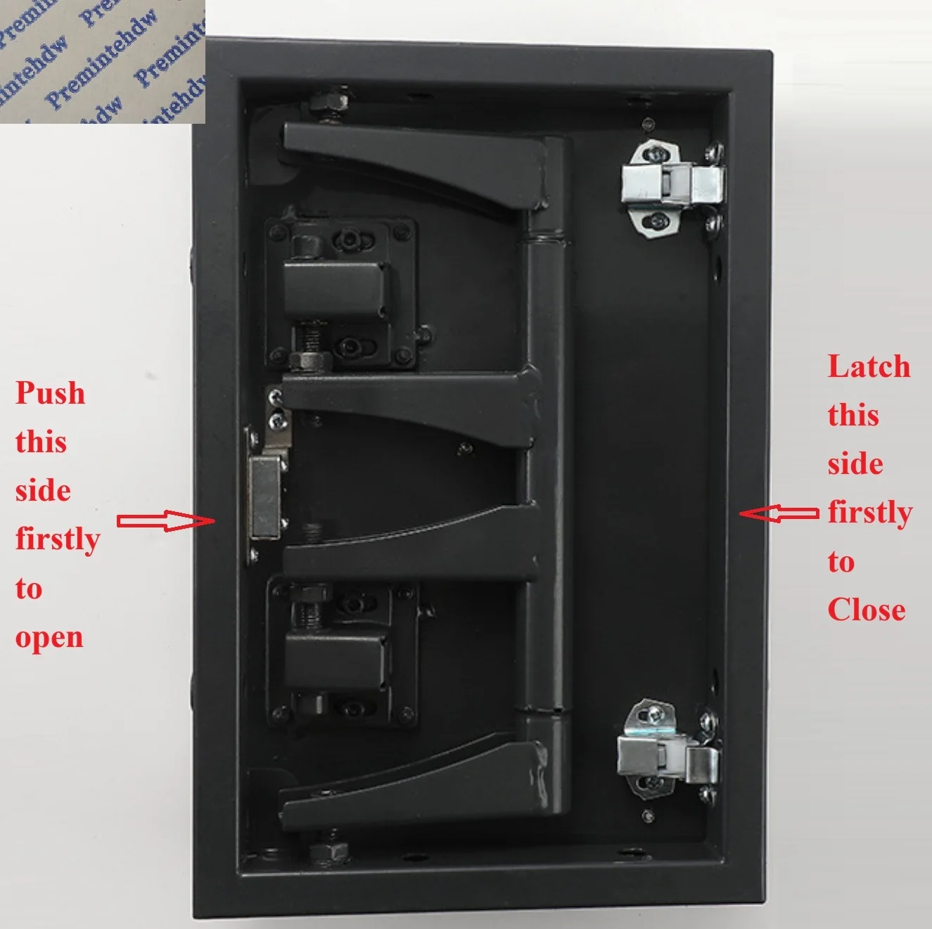 1Pc Steel Concealed Tile Access Panel Hatch Push To Open
