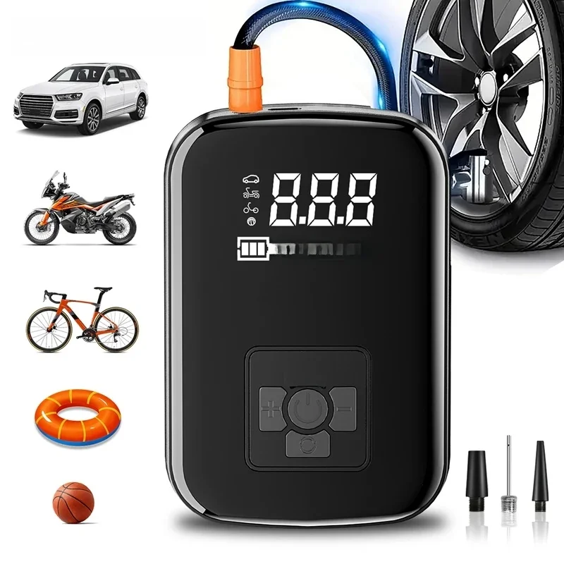 AliExpress HELLOLEIBOO 150PSI Wireless Car Air Compressor Electric Air Pump Tire Inflator Pump for Motorcycle Bicycle Boat AUTO Tyre Balls Inflatable