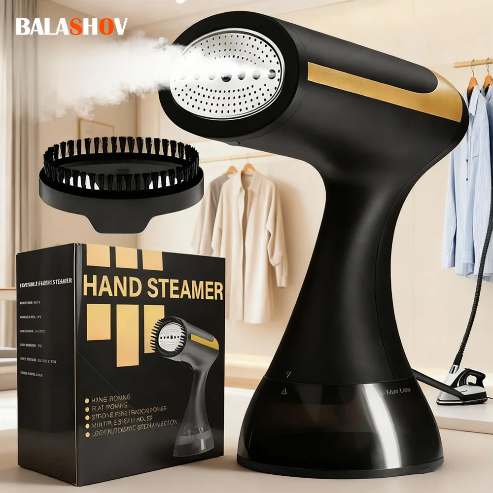 Handheld Steam Hanging Iron Touch Screen Control 15 Seconds Fast Preheat 350ml Portable Home Small Fabric Clothes Steamer EU