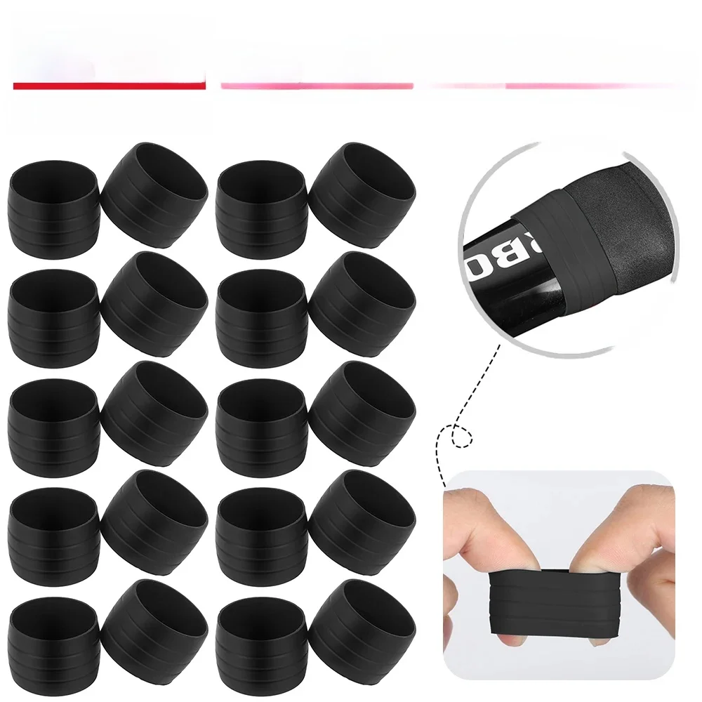 AliExpress Shunmaii 1-10Pair Silicone Anti-skip Bicycle Handlebar Tape Plug Fixed Ring Bike Shift Handle Protection Cover Non-Slip Cycling Accessory