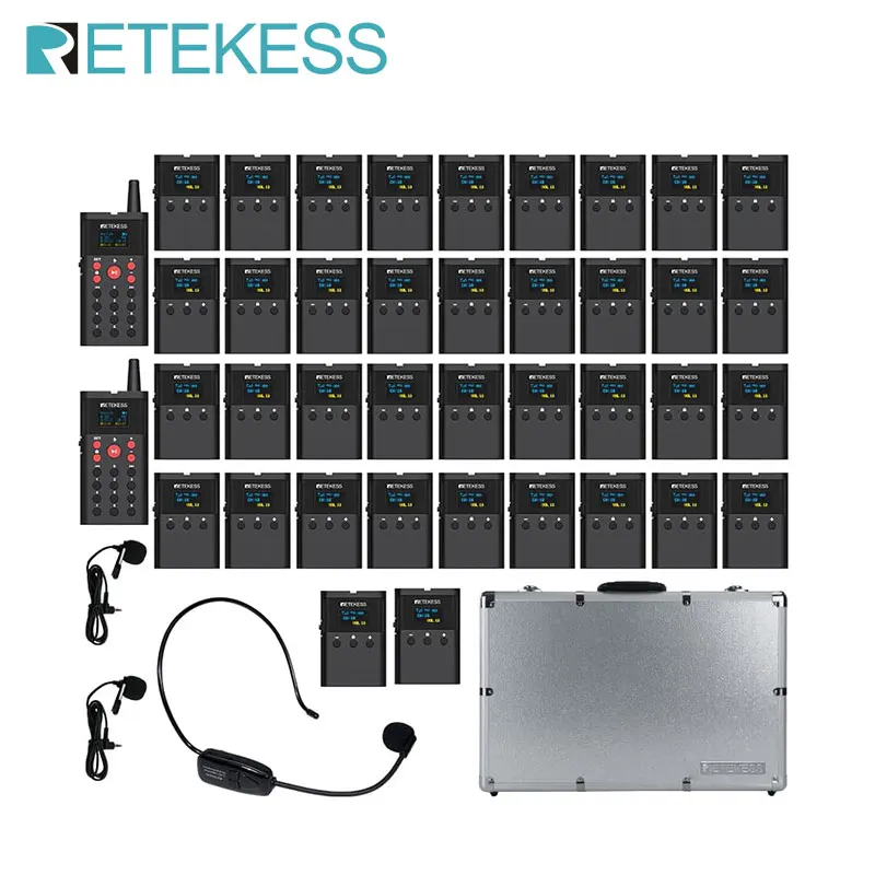 Retekess TT127 Wireless Tour Guide System Radio Self-service On-demand GPS Guide System for Scenic Area Museum Art Exhibition