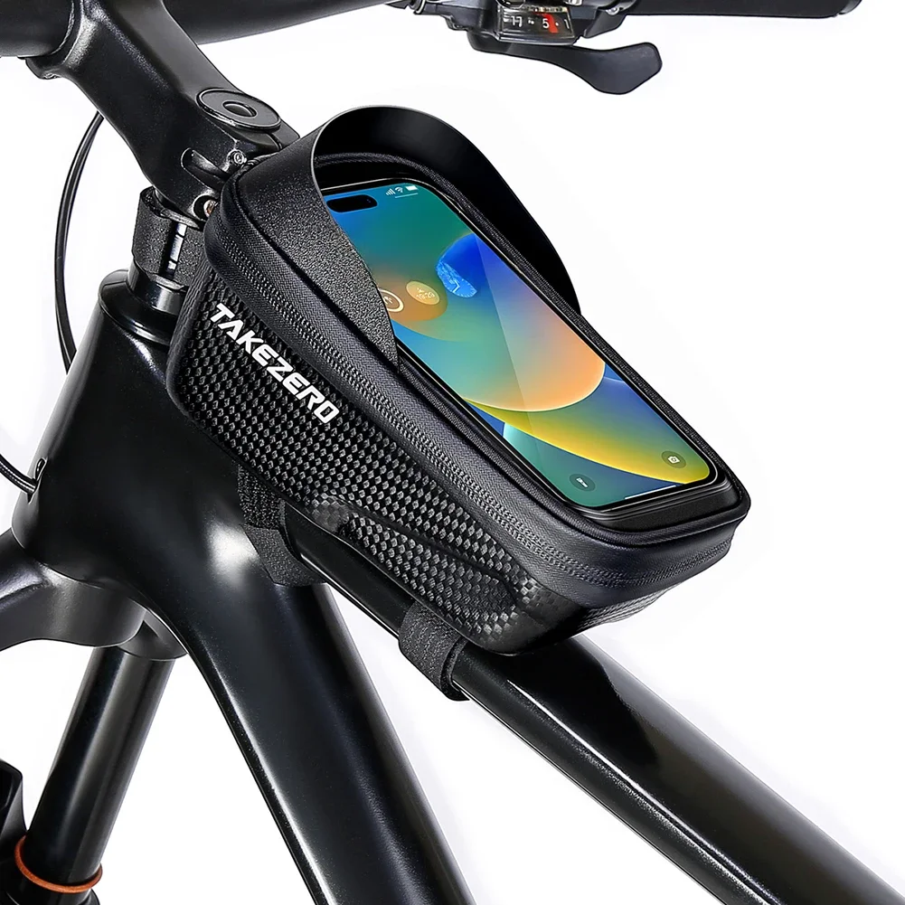 AliExpress Bicycle Bag Waterproof Touch Screen Cycling Bag Top Frame Tube Bag MTB Road Bike Bag Phone Case Bike