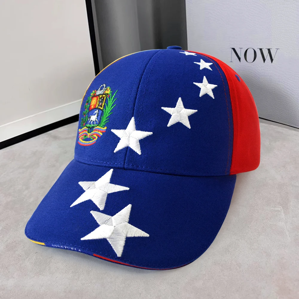 Men's Cap New Designed Venezuelan Hat Good Quality Cotton Baseball Cap Adjustable Size Baseball Hats Outdoor Women Sports Cap