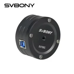 SVBONY SV705C Color Planetary Camera/ IMX585/ EAA/ USB3.0 Lunar Solar Imaging 8.3MP Sem Amp Glow com baixo ruído de leitura 6.5e~0.7e