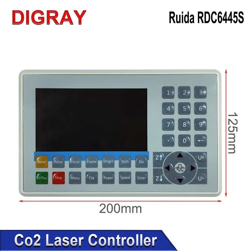 DIGRAY Ruida RDC6445G Karta sterowania laserem CO2 Płyta główna do systemu sterowania maszyną do cięcia laserowego CNC RDC6445S