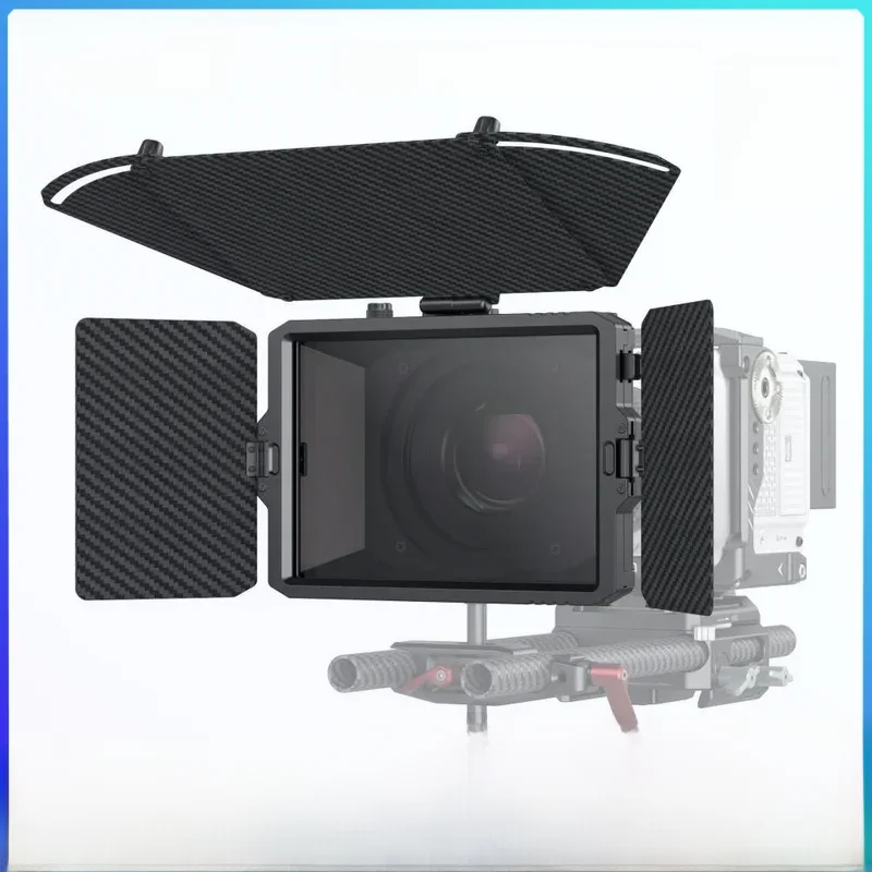 SmallRig Mini Matte Box Pro Mini Follow Focus Ochrona przed odblaskami i odblaskami Ulepszony szybkozłącz z boczną flagą — zdjęcie produktu 7