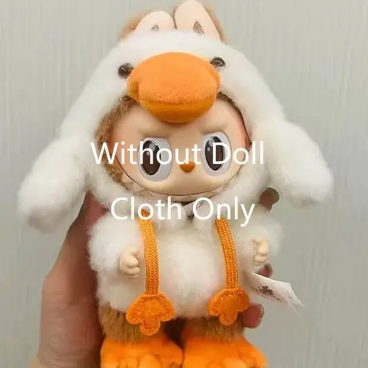 ! Cloth Only ! Labubu Doll Clothes Duck Duck Cloth Clothes15-17cm First,Second,Third Generation Doll Not Included