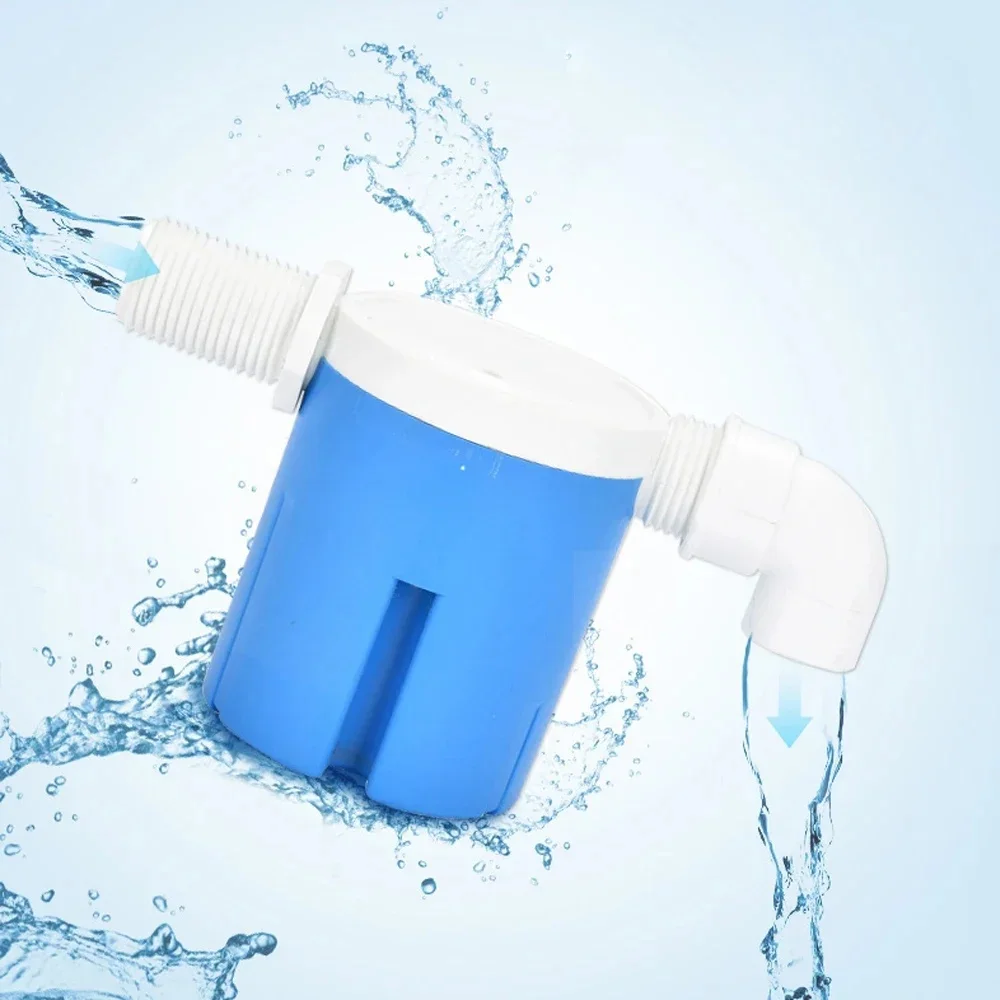 Vanne à flotteur entièrement automatique, contrôle pratique du niveau d'eau, remplacement Durable, Anti-Corrosion, boule en Nylon, 1/2 ''3/4'' 1'