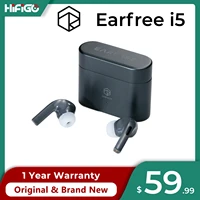 ROSESELSA Earfree i5 auriculares inalámbricos de alta resolución reducción de ruido 50H tiempo de reproducción larga micrófono de baja latencia llamada clara auriculares TWS