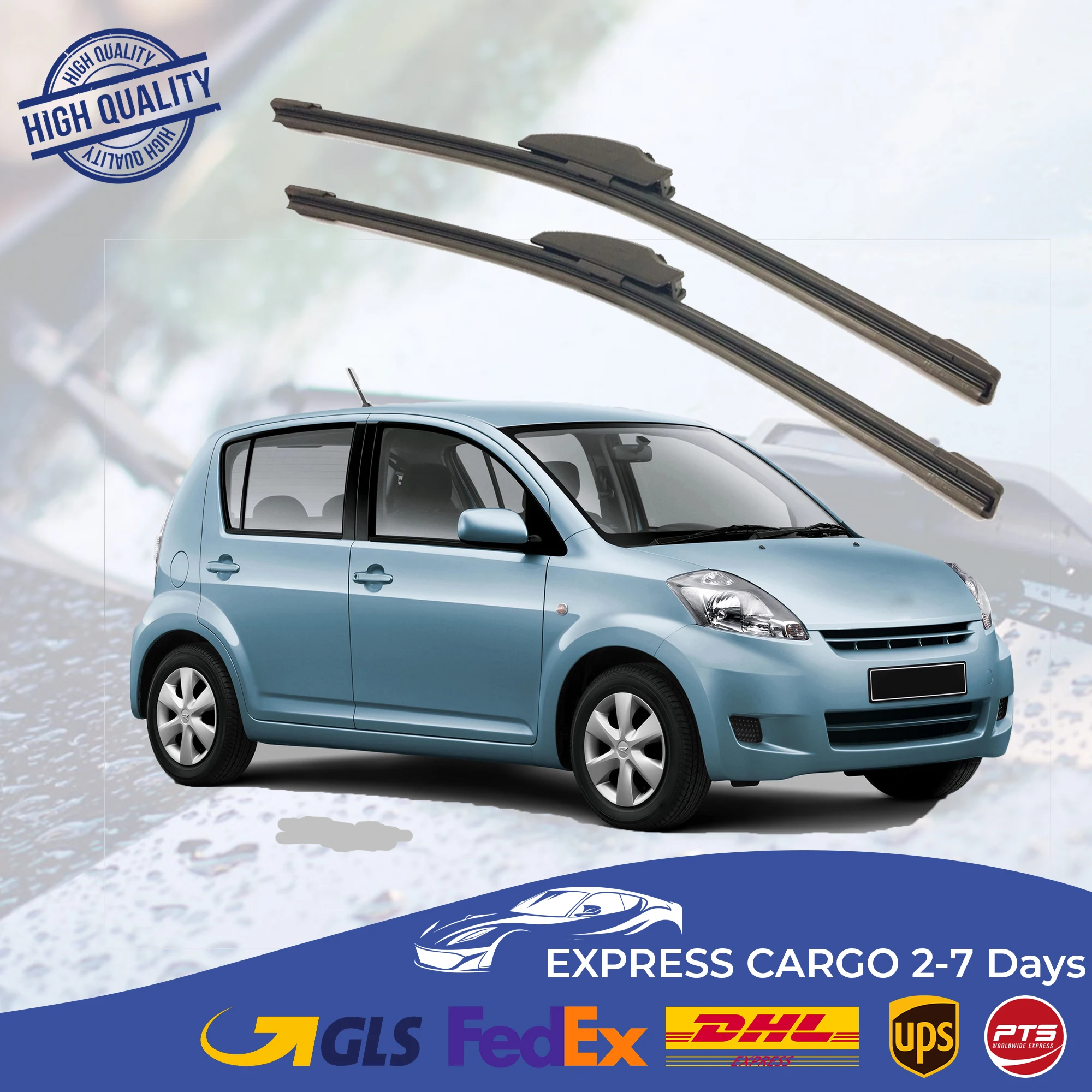 

Car Wiper Blade For Daihatsu Sirion 2005 2006 2007 2008 2009 Auto Windscreen Windshield Wipers Blades Window Wash Front