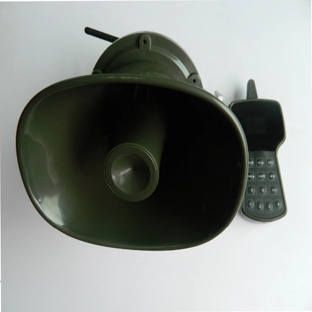 Built inMp3 Bird Buzzer Caller 50W Tweeter 400 suoni telecomando bidirezionale 250M Bird Sound Decoy CP 590