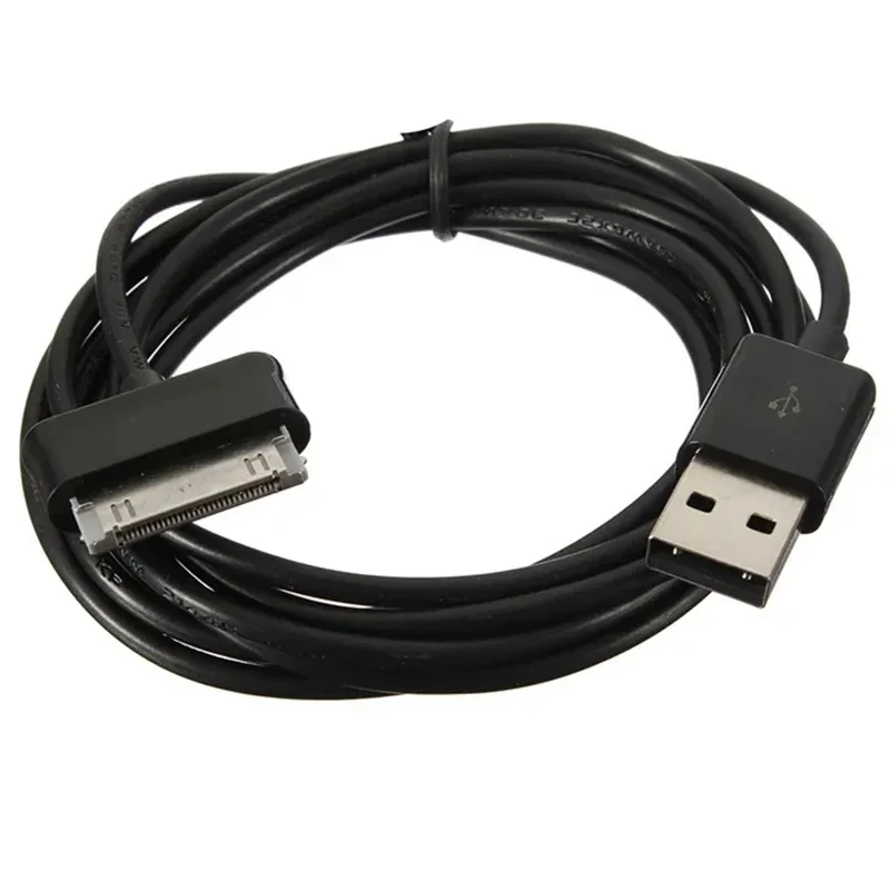 Idealny! Ładowarka 2M USB do synchronizacji danych Flex do Samsung Galaxy Tab 2 10.1 GT-P1000 P5100 P5110 P5113 P3100 P3110 P6800 N8000 — zdjęcie 2
