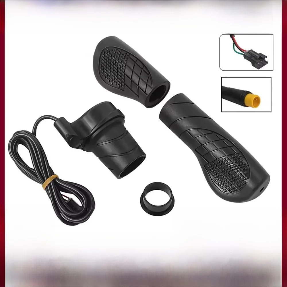 AliExpress UK Left/Right Handle for E-bike FT76X Half Twist Throttle Waterproof WP/SM Plug Electric Scooter Bike Half Handlebar Accelerator