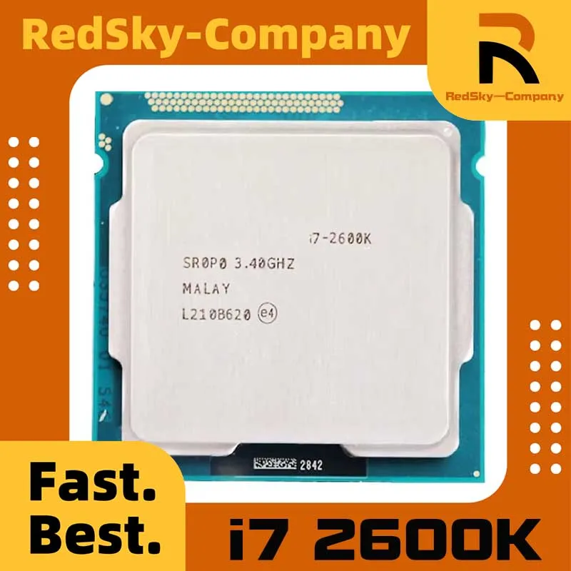 Core i7 2600K 3.4GHz Quad-Core LGA 1155 cpu processor