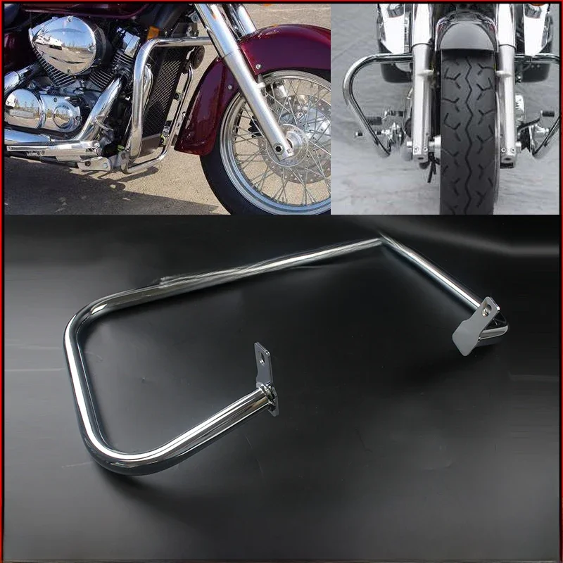 Silnik motocyklowy osłona przed zderzeniem Bar autostradowy ochraniacz zderzaka dla Honda Shadow Aero VT750 VT 750 750C 400 VT400 VT750C 2004-2011 — zdjęcie 2