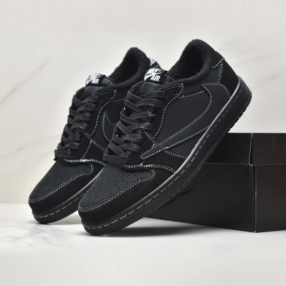 Nike Jordan 1 Low x Travis Scott Black Phantom - AliExpress 322