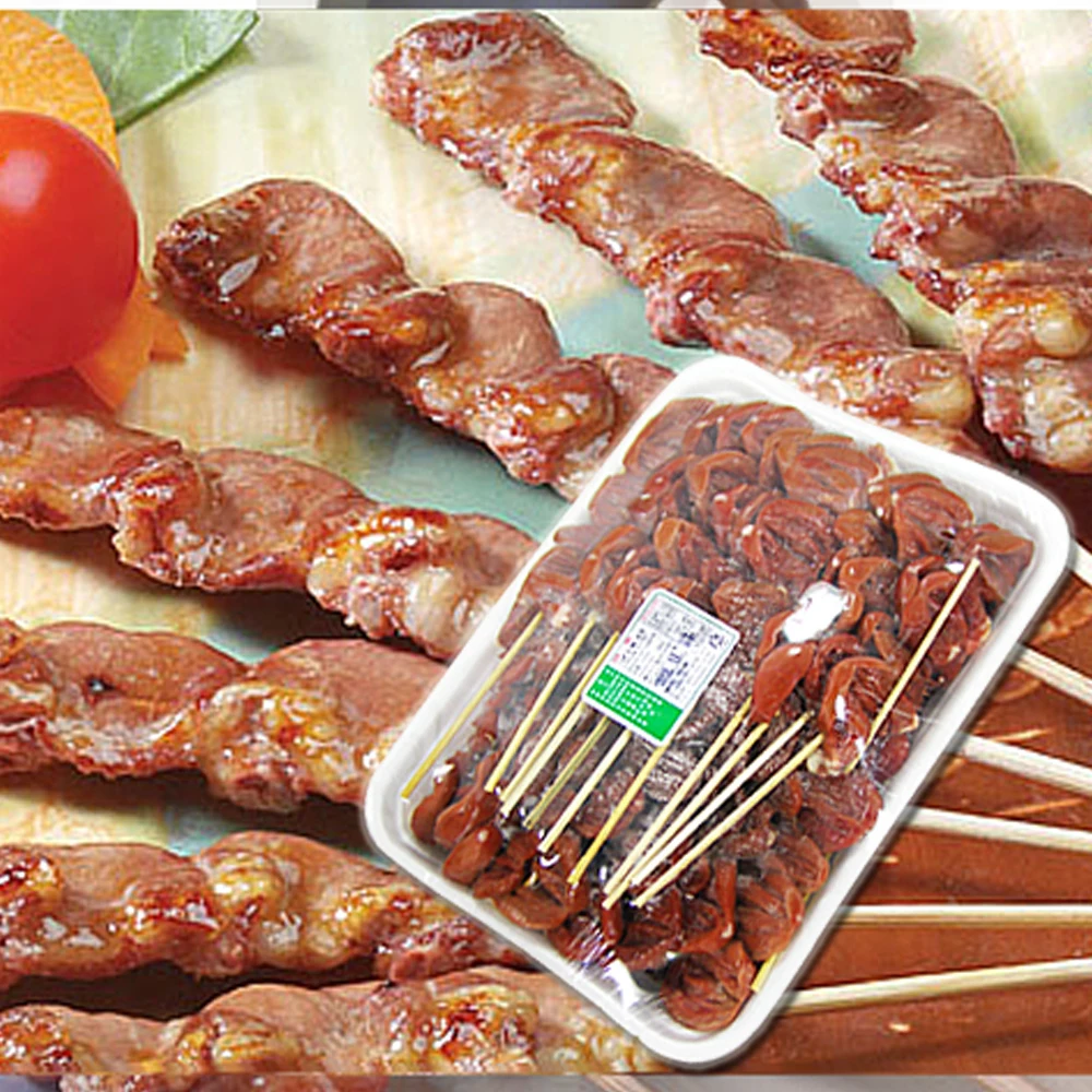 chicken heartache skewers 1kg(20gX 50 pieces) + Skewer sauce 500g chicken skewers