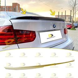 B.M.W 3 Series F30 2012 - 2018 M Performance Style Rear Trunk Boot Spoiler Wing Lip Painted or Raw Surface ABS Plastic M3 Kit