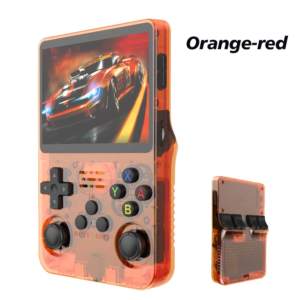 BOYHOM R36S Retro Handheld Video Game Console Linux Systeem 3,5 Inch IPS Scherm R35s Pro Draagbare Pocket Video Player 64GB Games