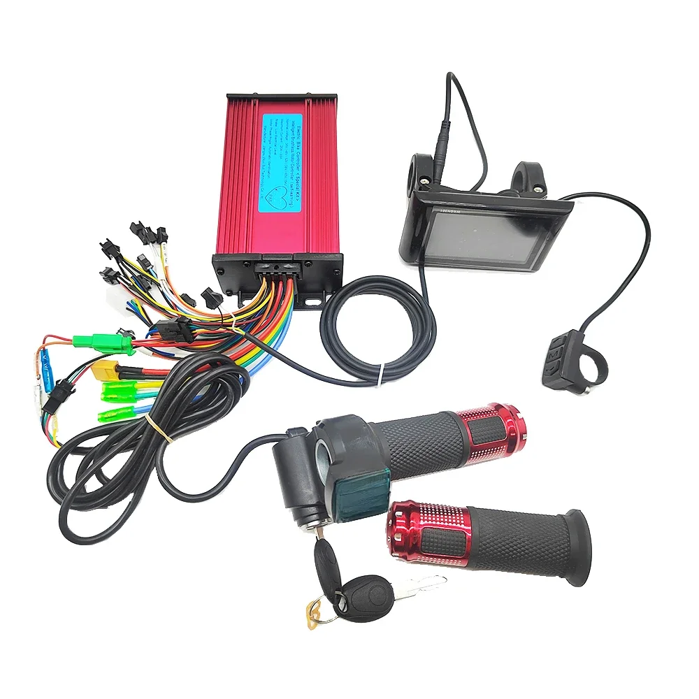 36V 48V 60V 500W 800W 1000W 33A Bezszczotkowy kontroler do rowerów elektrycznych/skuterów elektrycznych z wyświetlaczem LCD i przepustnicą do rowerów elektrycznych — 2