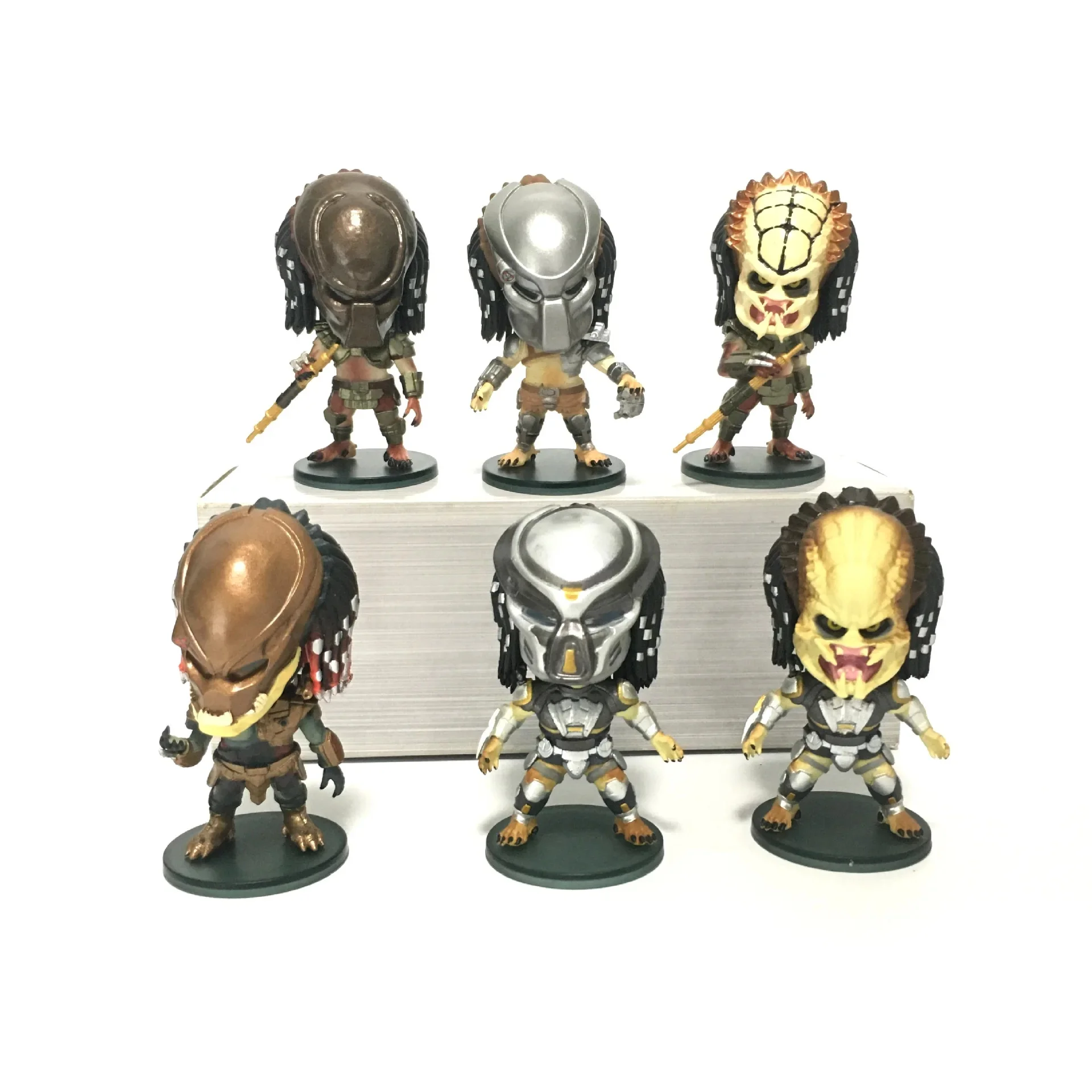 Predators Ultimate P1 Jungle Hunter Jungle démon béton Clan Leader PVC Statue Figure modèle à collectionner jouet 7 cm