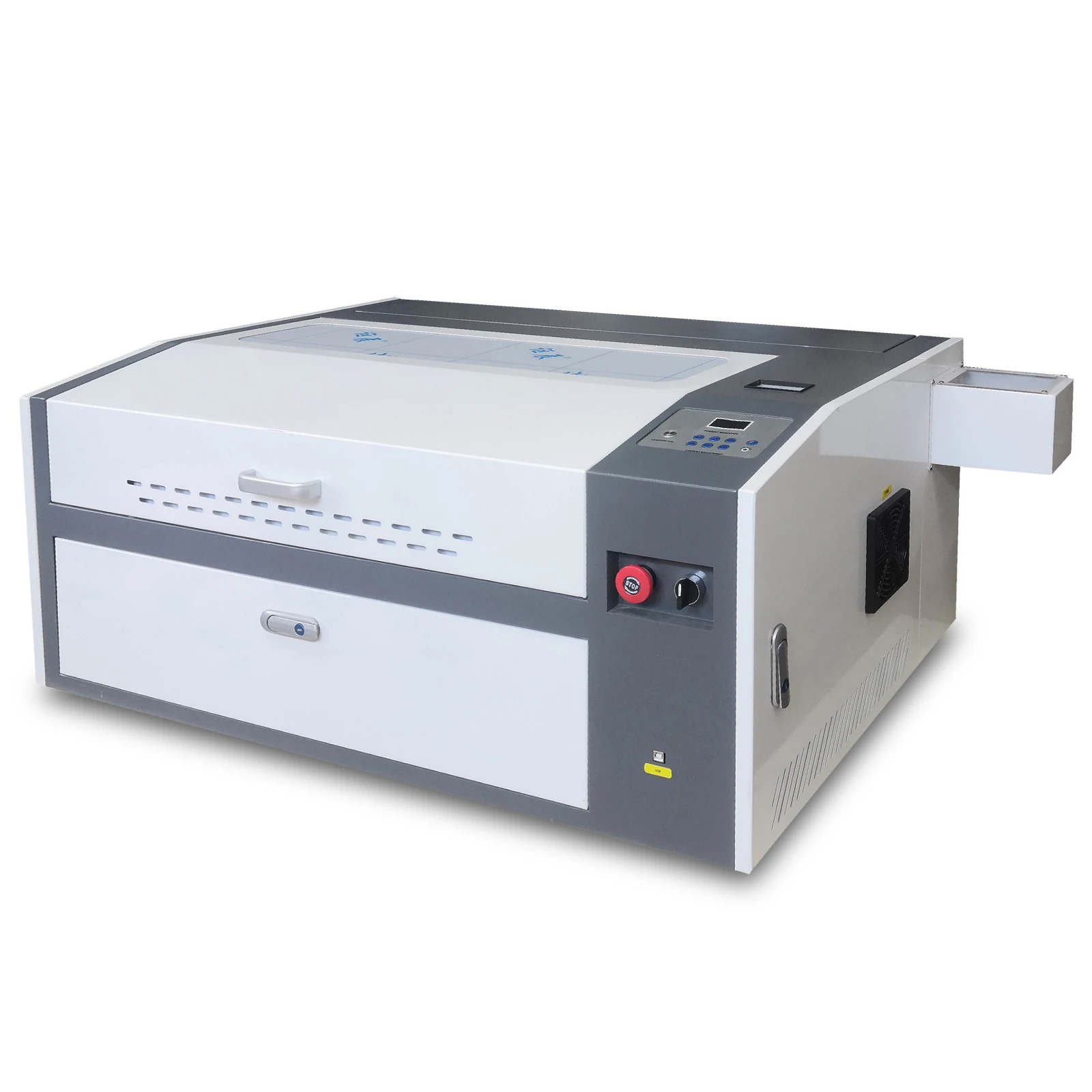 Mini Desktop 50W Co2 Laser Engraving Machine 500x300mm on promotion