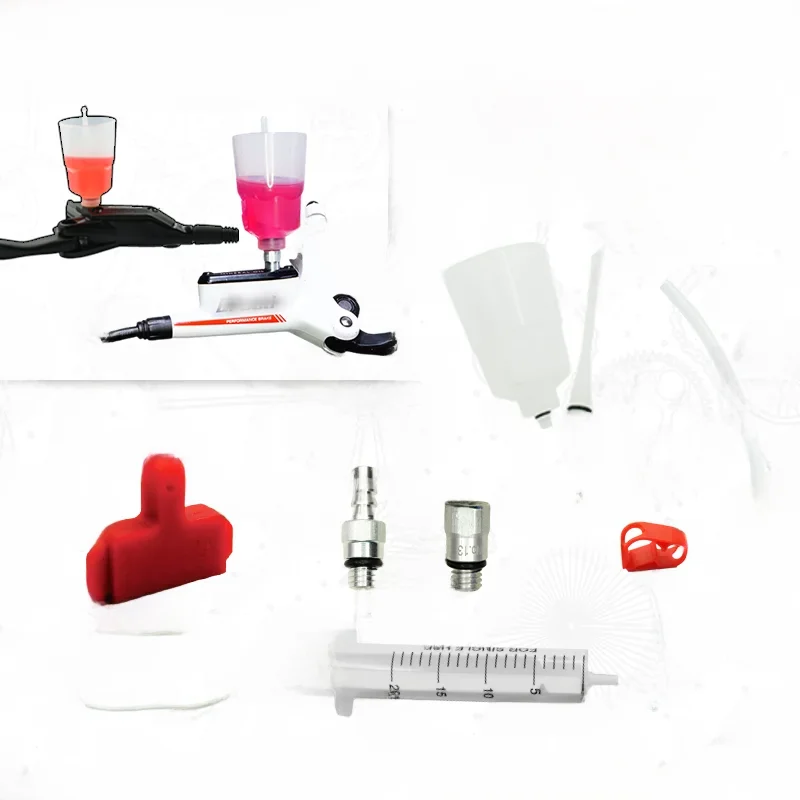 AliExpress COOMA SPORT Hydraulic Brake Bleed Kit for Shimano Tektro Hydraulic Brake, Mineral Oil, Basic Bleed Tool Kit
