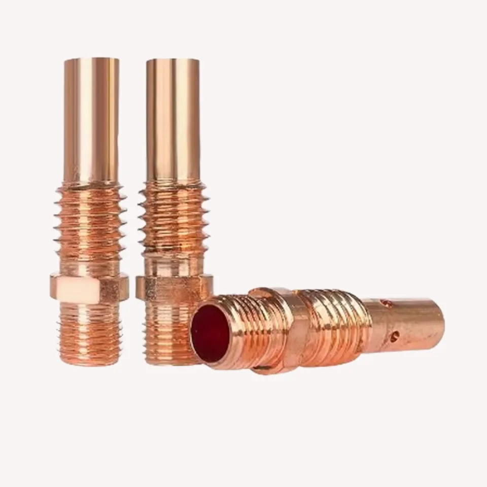 Gas shielded welding gun accessories connecting rod Panasonic 200A350A connecting rod copper tip 500A conductive tip