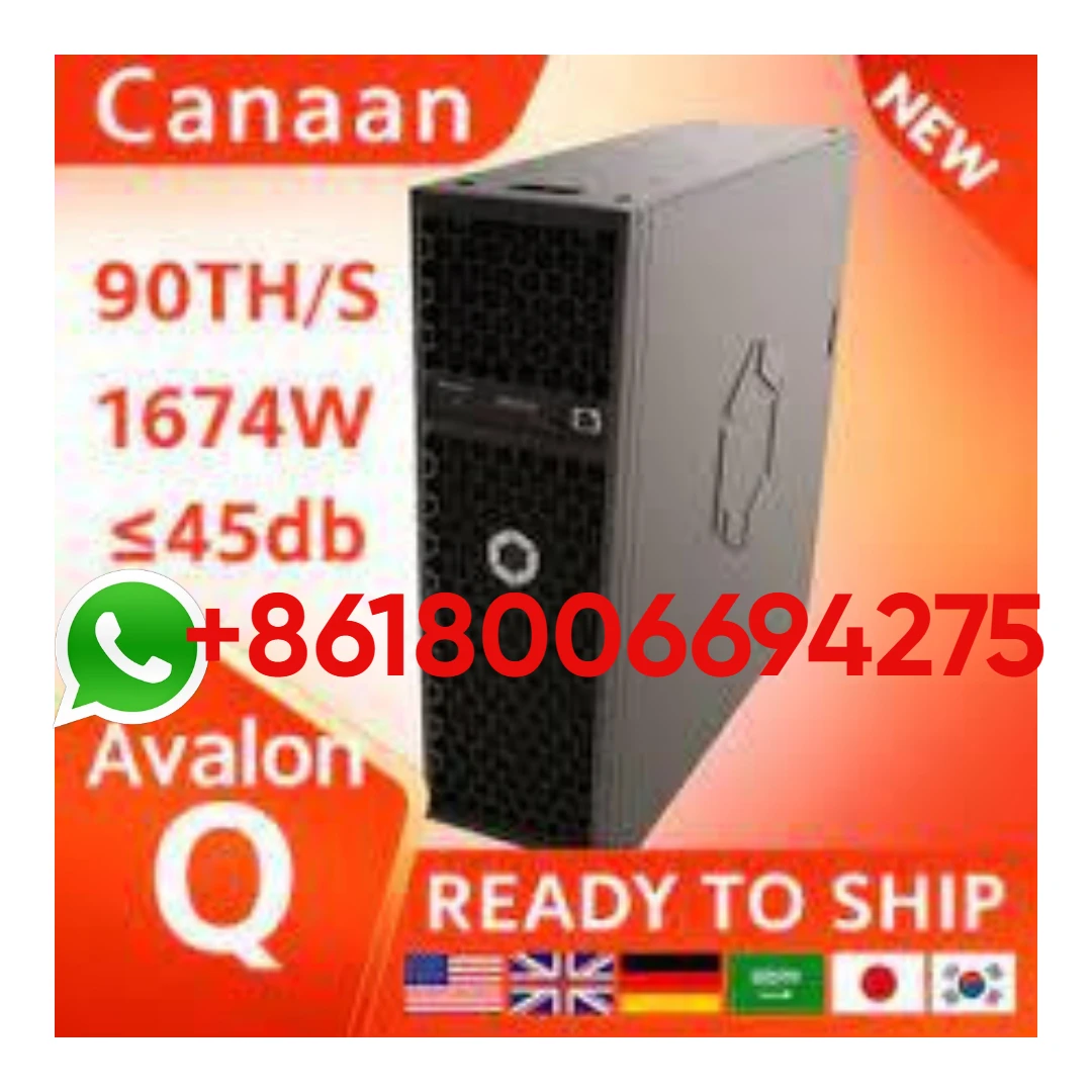 B. BEST Canaan Avalon Q 90TH/s BTC Miner 1674W 18.6J/TH Home Quite Miner with Original US Power Cord image 2