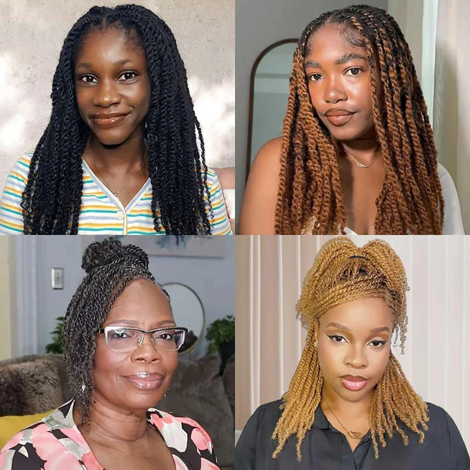 Capelli sfusi peruviani senza attacco capelli umani ricci Afro crespi Bulk Queen Virgin Remy Dreadlock #30 trecce marroni capelli fai da te con QVR