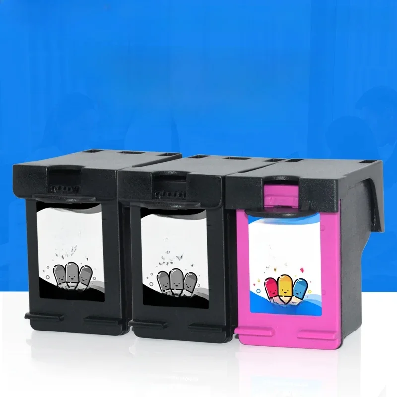 HINICOLE-Cartouche d'encre pour imprimante HP, 2BK/s, 305 XL, 305XL, DeskJet Plus, 4100, 4110, 4120, 4121, 4122, 4130, 4140, 4152, 4155, 4158