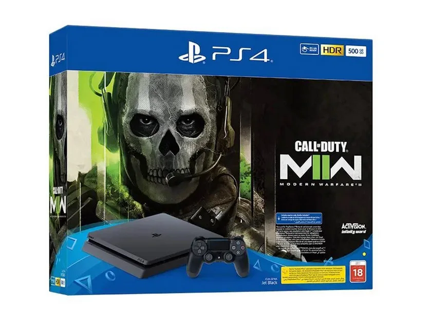 استكشاف تجربة الألعاب المتطورة مع جهاز PlayStation 4 Slim: تقييم شامل لجهاز PS4 Console + Call of Duty MWII