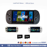 Trimui Smart Pro Handheld Game Console 4.96''IPS Screen Linux System Joystick RGB Lighting Smartpro Retro Video Game Player Gift