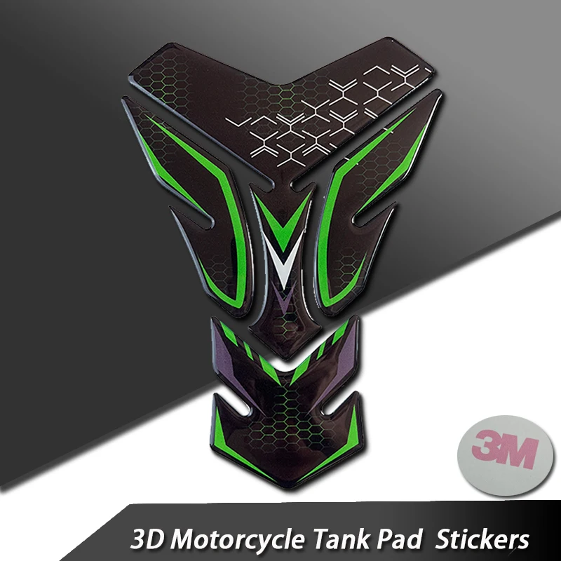 

3D Motorcycle Tank Pad Protector Stickers Decal Accessories For Kawasaki Ninja400 Z900 Z1000 zx10r er6n Versys 650