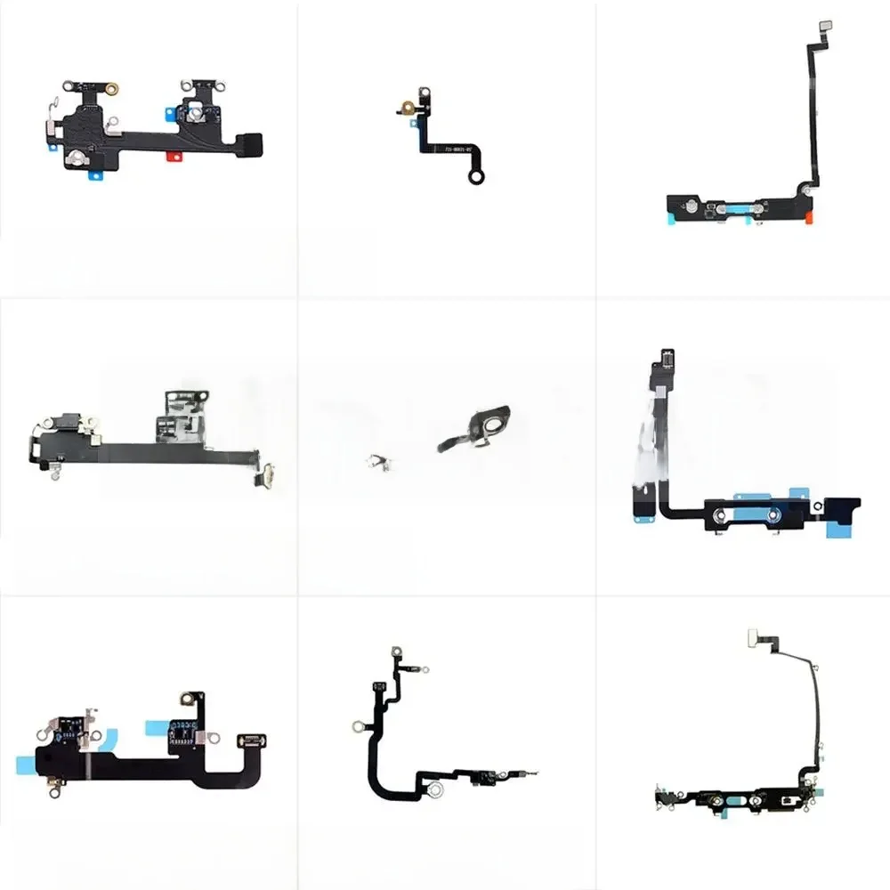 AiinAnt-Antenne de signal GPS pour iPhone X Xs Max, couverture de câble flexible, pièces de réparation de téléphone, Poly Wifi Bluetooth NDavid WAP FI