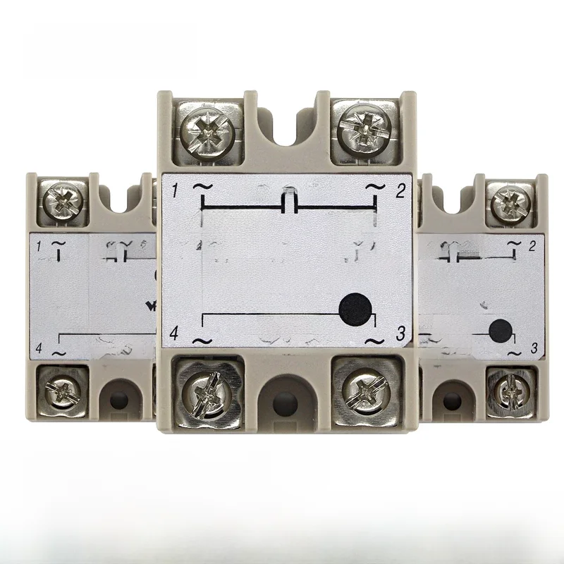 SSR-10AA SSR-25AA SSR-40AA 10A 25A 40A półprzewodnikowy moduł przekaźnikowy 80-250V wejście AC 24-380V AC wyjście wysokiej jakości — zdjęcie 2