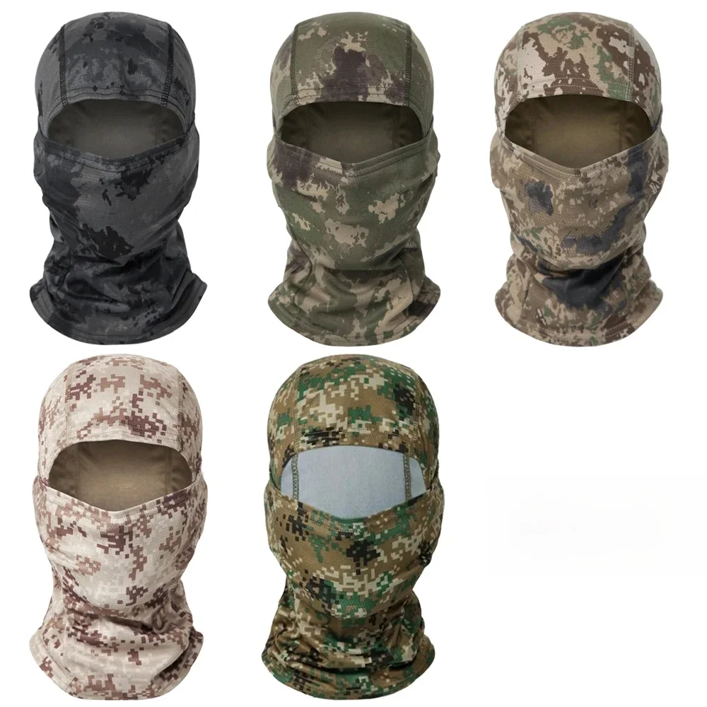 AliExpress NONE 5Pcs/Set Unisex Sunscreen Breathable Balaclava Hat Outdoor Sports Hiking Running Skiing Fishing Cycling Mask