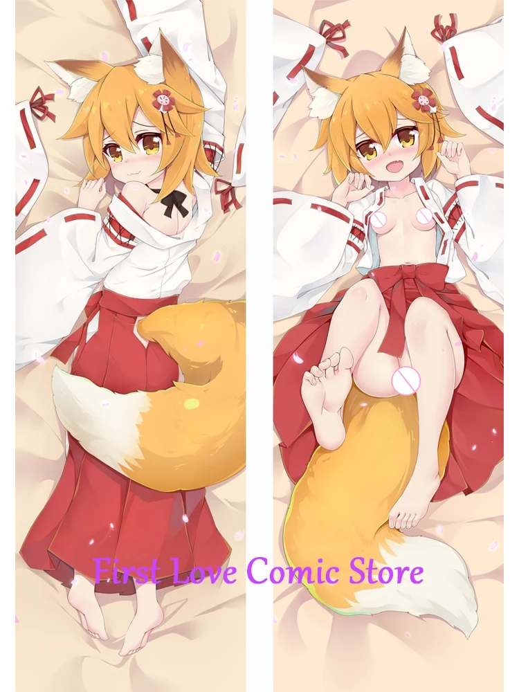 Dakimakura أنيمي سينكو سان مزاجه فتاة الجنية على الوجهين طباعة غطاء وسادة للجسم بالحجم الطبيعي