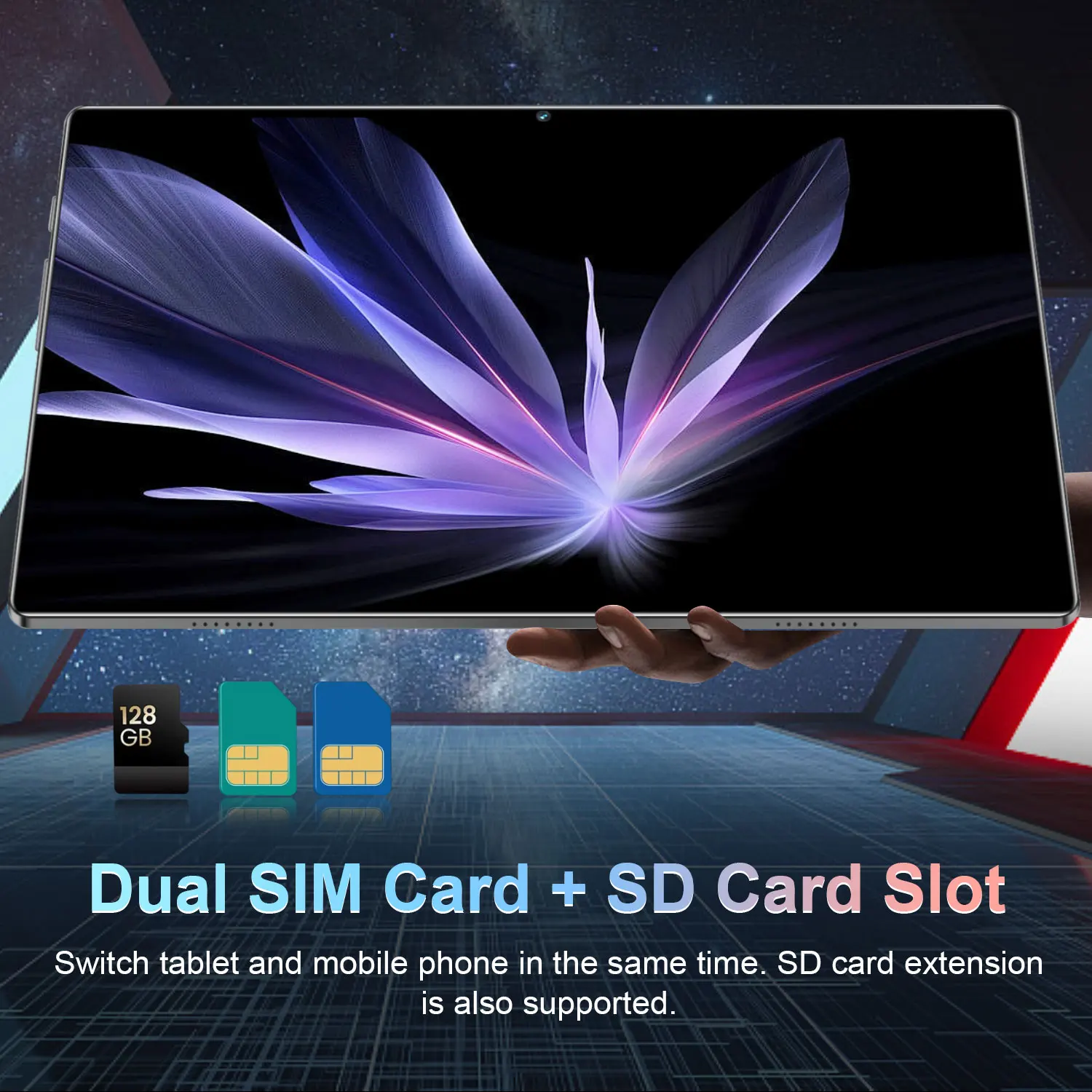 2026 Original Tablet 16GB 1TB 10.36 inch Android 13 Global 20000mah 5G Dual SIM WIFI 14 Core HD Full Screen Network Global GPS