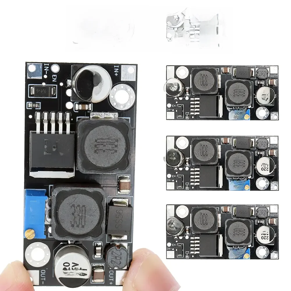 3 szt. XL6019 (aktualizacja XL6009) 20 W 5-32 V do 1,3-35 V automatyczny podwyższający napięcie DC-DC regulowany moduł zasilania konwertera — zdjęcie 2