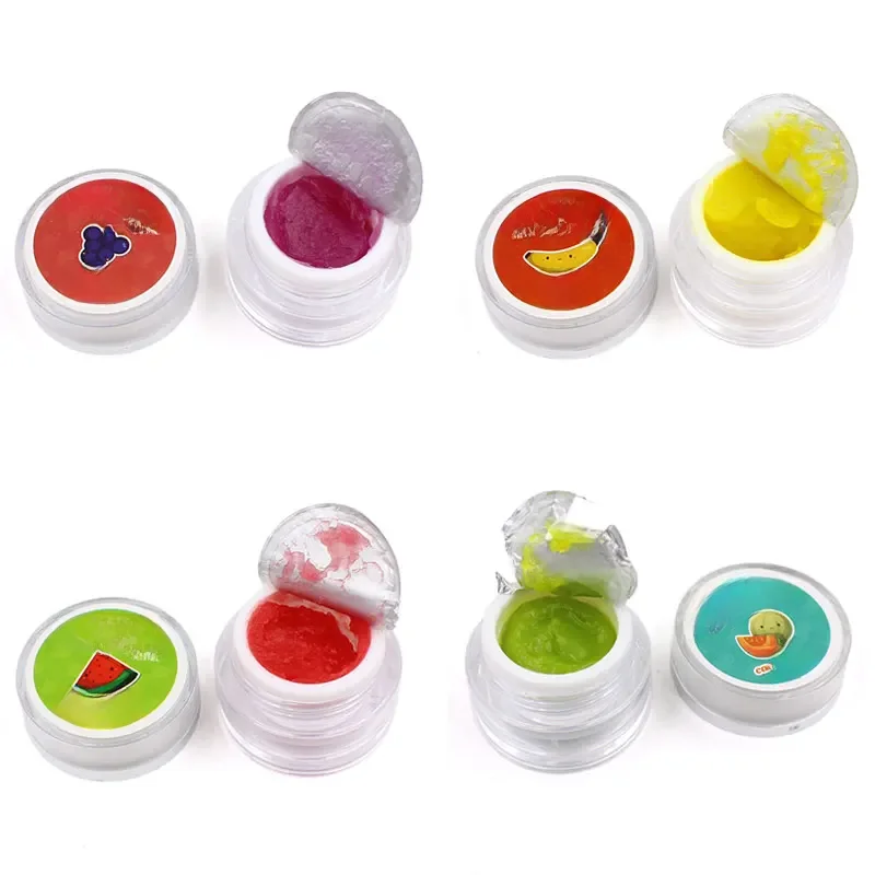 Dissolvant de colle pour cils, odeur parfumée, crème d'élimination de saveur de fruit, professionnel pour Extensions de cils, outils de maquillage, 5g