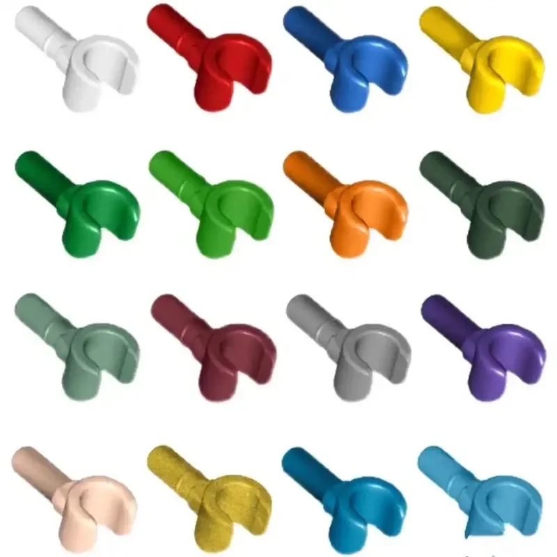 Pièces de briques MOC 3820, figurines à main, blocs de construction, accessoires, briques à empiler, jouet éducatif, bricolage, 20 pièces
